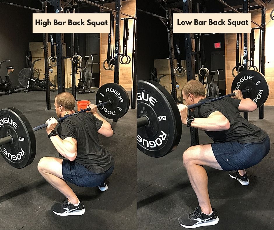High Bar Versus Low Bar Back Squat